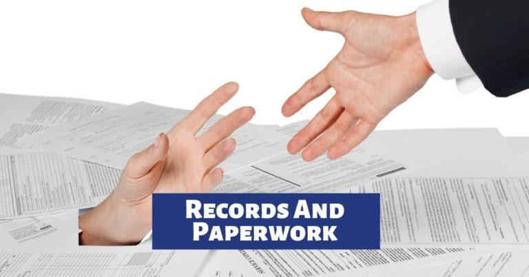 Buying or Selling Property Part 7 – Records And Paperwork