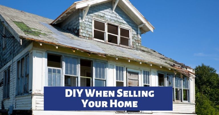 DIY When Selling Your Home