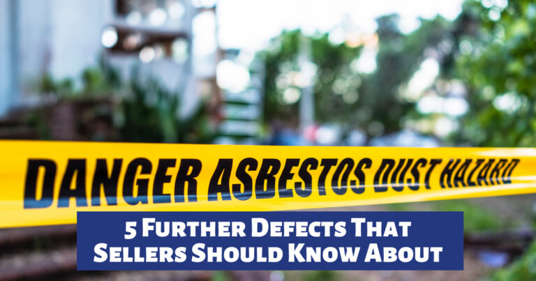 5 Further Defects That Sellers Should Know About